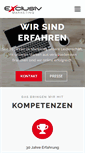 Mobile Screenshot of exclusiv-marketing.com